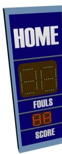 basketball scoreboard